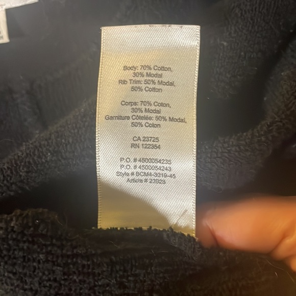 WILFRED Diderot Cocoon Sweater in Black size Small - Picture 7 of 7